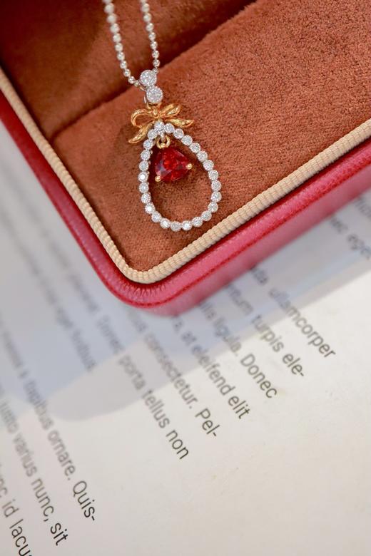 0.39ct 红宝石吊坠 商品图2