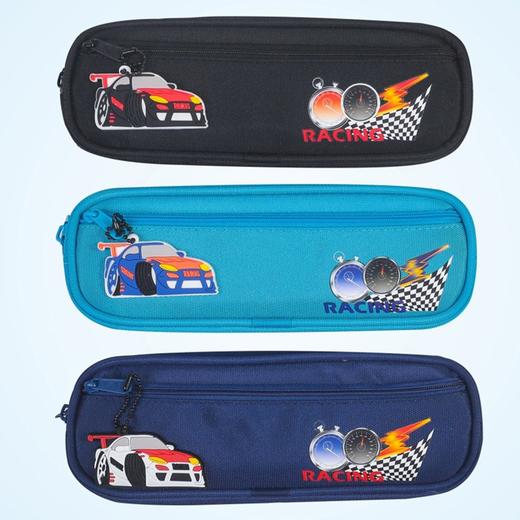 小灵精帆布笔袋 学生拉链铅笔盒 大容量多功能文具收纳袋962开学广外晨光文具 1个 商品图0