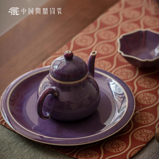 问鼎钧瓷梦鼎系列精工妙时壶承 商品图0