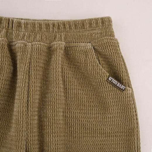 棉果果秋季新品男童洋气百搭雪尼尔针织长裤M312200224484 商品图1