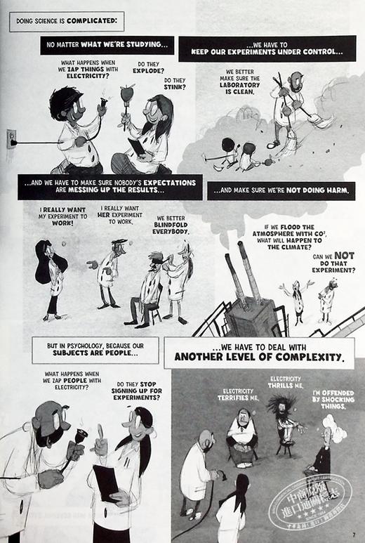 预售 【中商原版】心理学家丹尼奥本海默 图解心理学 Psychology The Comic Book Introduction 英文原版 Danny Oppenheimer 商品图5