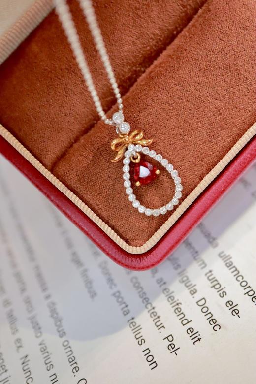 0.39ct 红宝石吊坠 商品图3