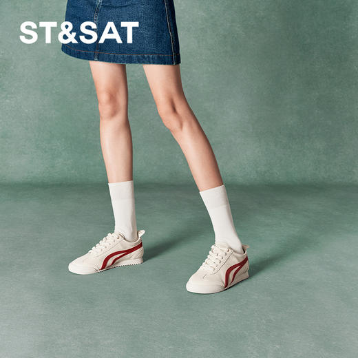 星期六美式复古经典拼色阿甘鞋SSC3112205 商品图2