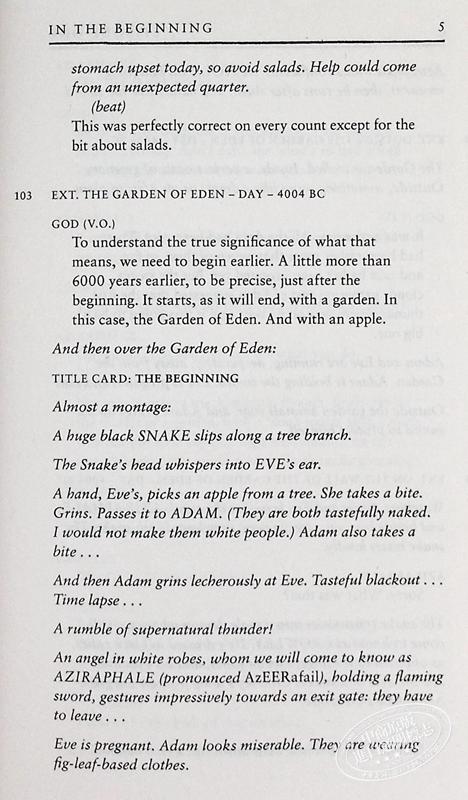 【中商原版】 好兆头剧本书 The Quite Nice and Fairly Accurate Good Omens Script Book 英文原版 Neil Gaiman 影视 商品图4