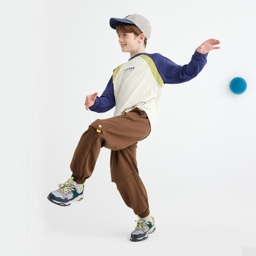 fx-儿童分割工装束脚卫裤 PQK2406 商品图3