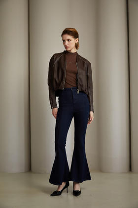 SAFICOO  时尚休闲 显高显瘦经典喇叭裤