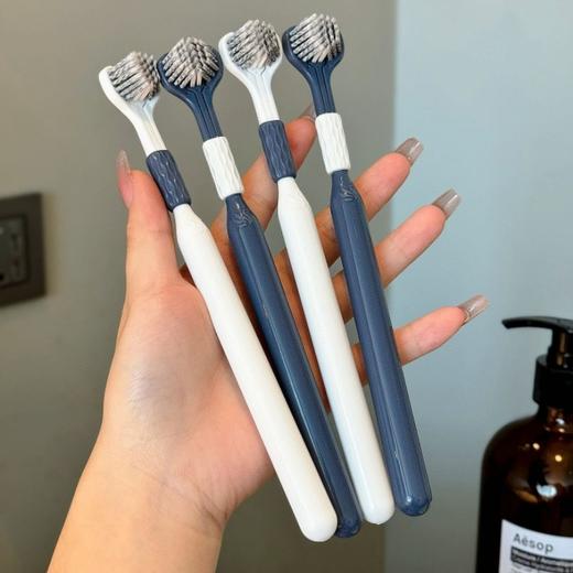 【家庭装12支】chocoikes 三面牙刷（4-710）拍下72小时发货 商品图1