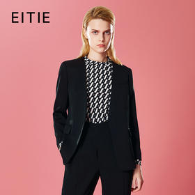 EITIE爱特爱优雅气质通勤干练收腰西装外套秋季新款7903605