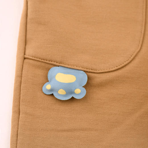 棉果果秋季新品春秋款男童小毛圈PP裤M312200224490 商品图1