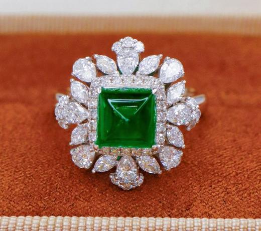 1.55ct 祖母绿戒指 商品图3