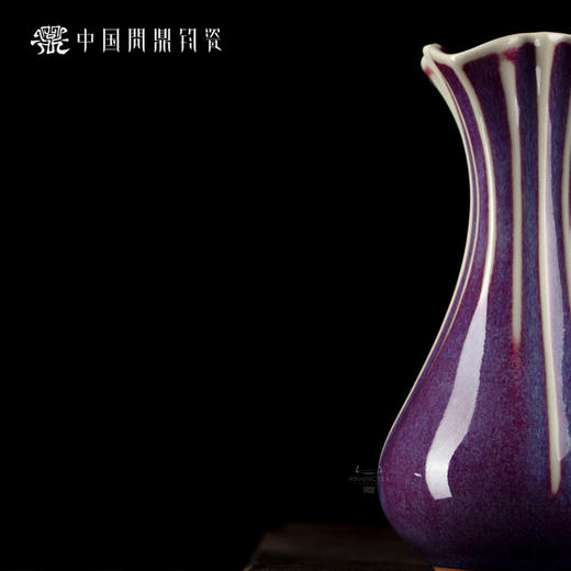 问鼎钧瓷梦鼎系列海棠花瓶 商品图2