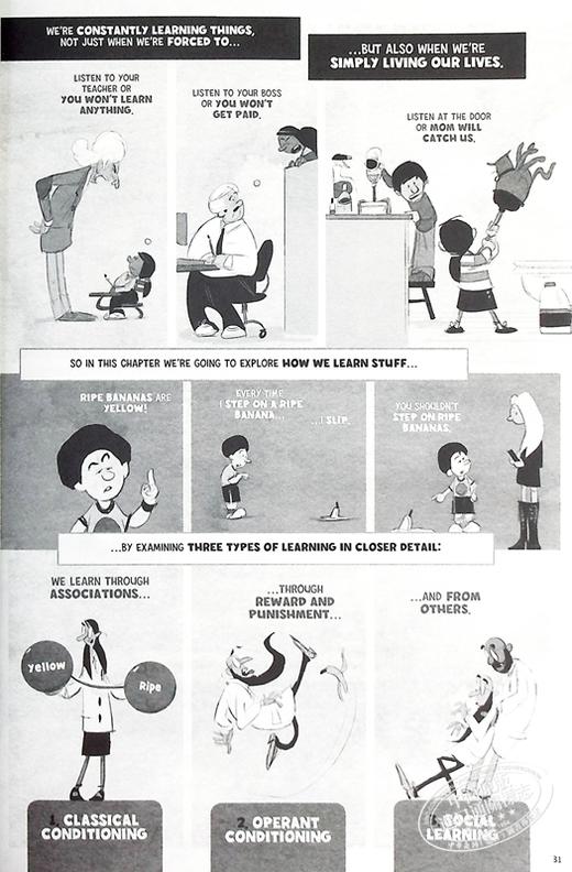 预售 【中商原版】心理学家丹尼奥本海默 图解心理学 Psychology The Comic Book Introduction 英文原版 Danny Oppenheimer 商品图7