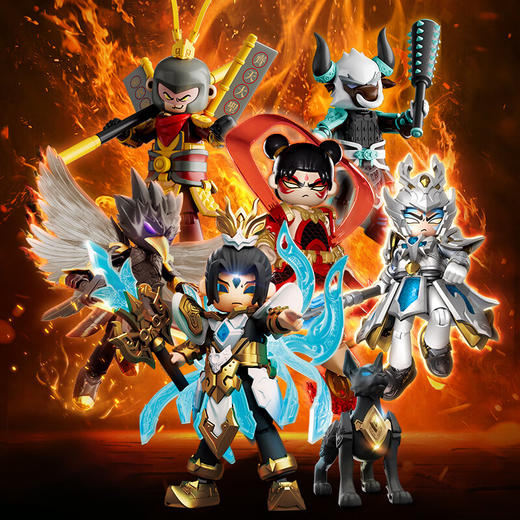 布鲁可积木人  QS2757布鲁可85022英雄无限法相杨戬 商品图4