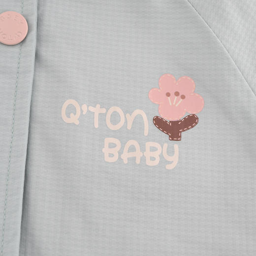 棉果果秋季新品女童加绒加厚摇粒绒防风保暖休闲冲锋衣外套加绒保暖风衣M322100324428 商品图5