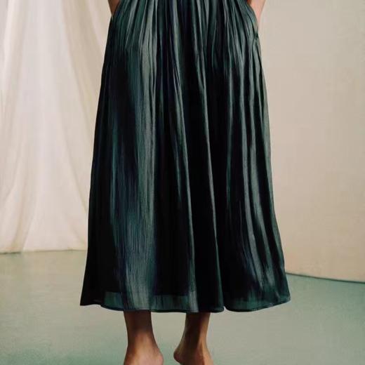 【季末补贴款】实穿系列！显高显瘦百褶半身裙子女HA240073 商品图2