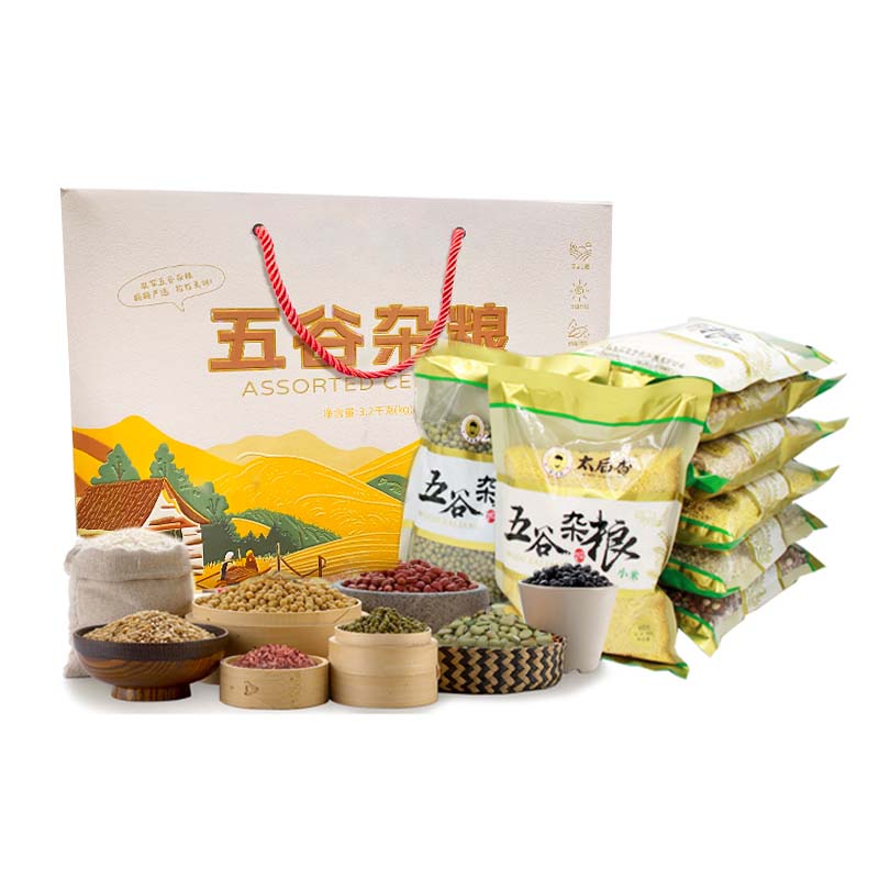 太后香五谷杂粮礼盒3200克（精品桶装）