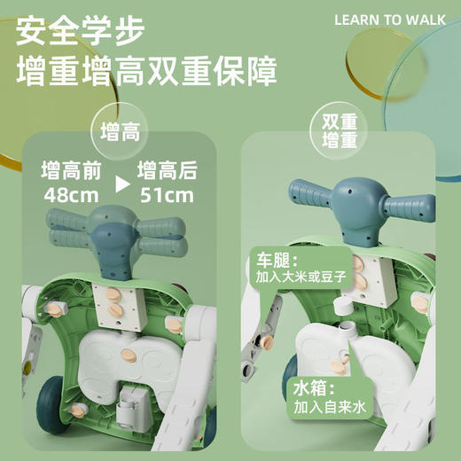 【多功能婴儿学步车】儿童学步车六合一模式手推滑行车婴儿助步车宝宝学步推车玩具礼物 商品图2