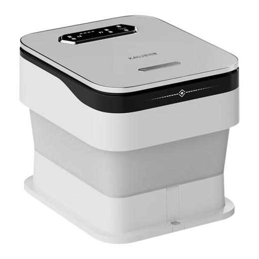 凯诗捷（KASJ）泡脚桶家用恒温加热自动升降折叠气囊按摩足浴盆 节日礼物送长辈礼品 K7-皓月白 商品图7