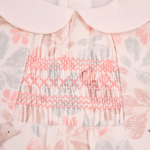 棉果果秋季新品女童单面绒百搭衬衫翻领长袖衬衣M322150224435 商品图2