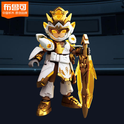 布鲁可积木人 QS2761布鲁可85020英雄无限战斗服刘备 商品图2