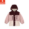 棉果果秋季新品女童加绒加厚摇粒绒防风保暖休闲冲锋衣外套加绒保暖风衣M322100324406 商品缩略图1