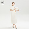 P&X设计师女装秋季复古禅意新中式中国风连衣长裙 824308399 杏色 商品缩略图0