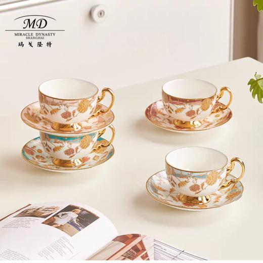 【春上新】10楼玛戈隆特    2头冬日咖啡杯碟-泰唔之花   吊牌价468元    活动价328元 商品图0