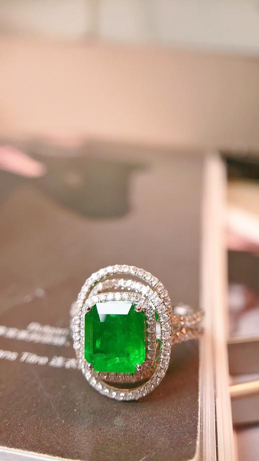 1.68ct 祖母绿戒指 商品图5