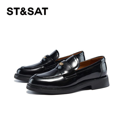 星期六简约百搭静奢风乐福鞋SSC3111133 商品图6