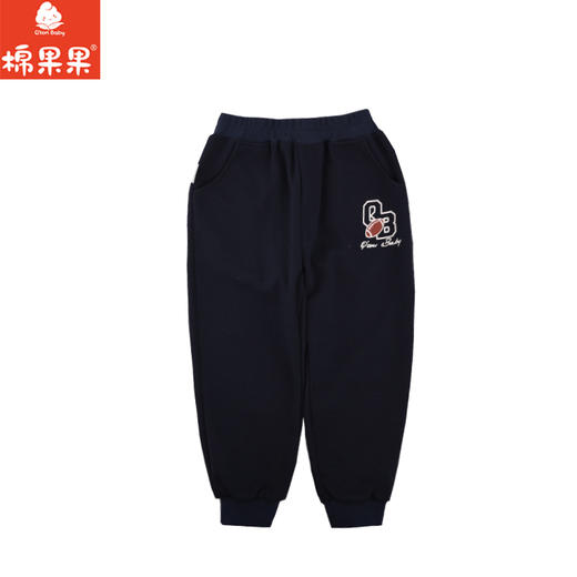 棉果果秋季新品男童春秋款舒适针织长裤M312200224462 商品图1