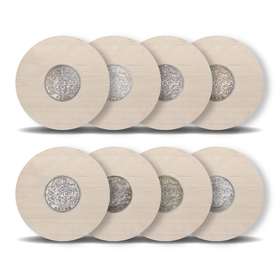 本命佛--龙银杯垫