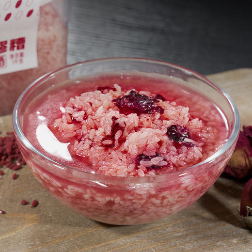 楚寨玫瑰味鲜醪糟甜酒1000g农家糯米酒即食甜米酒 商品图3