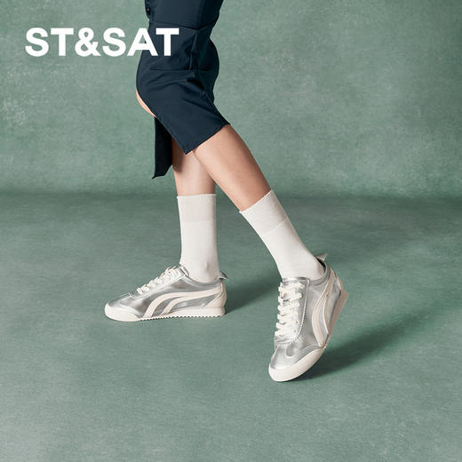 星期六美式复古经典拼色阿甘鞋SSC3112205 商品图5