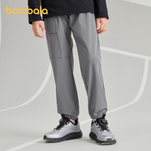 巴拉巴拉童装儿童裤子男童女童长裤秋装中大童束脚运动裤印花 商品图2