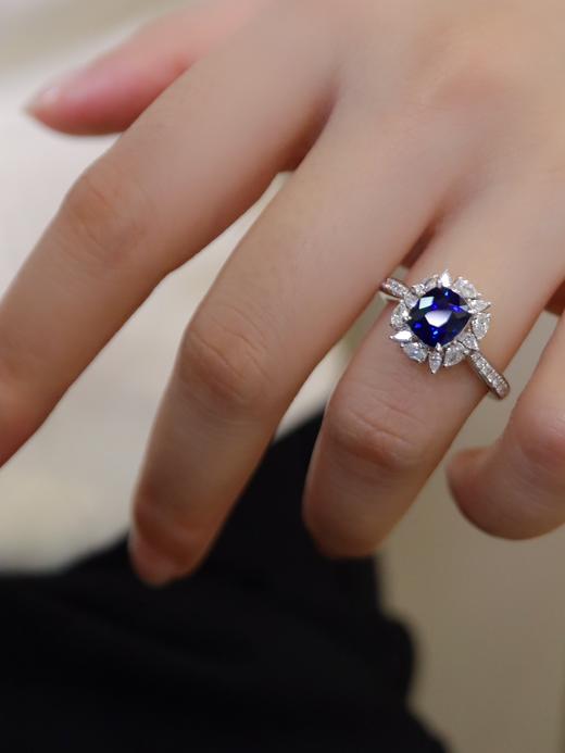 1.40ct 蓝宝石戒指 商品图4