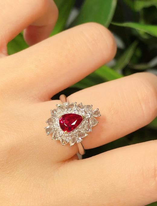 1.1ct 红宝石戒指 商品图4