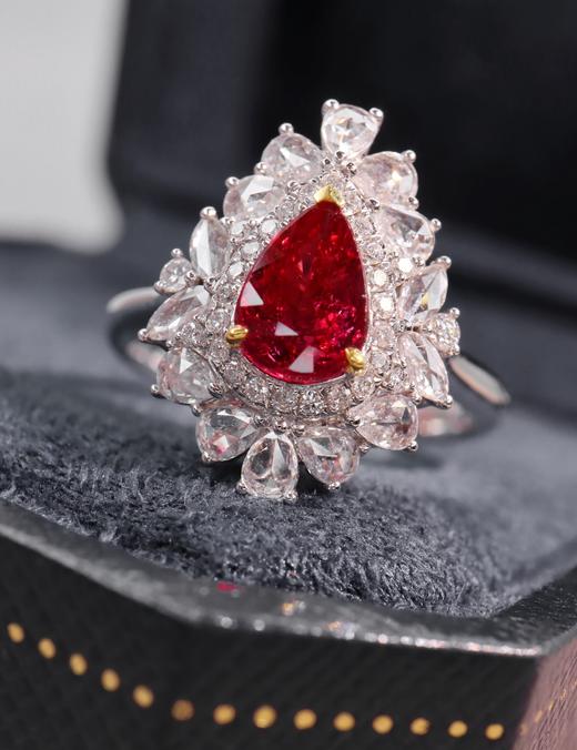 1.1ct 红宝石戒指 商品图1