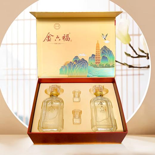 【年货节】金六福 福藏天地 兼香型 50.8度 500ml*2 商品图1