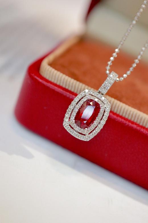 1.11ct 红宝石吊坠 商品图6
