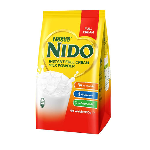 【保税仓】荷兰 雀巢 NIDO 全脂袋装成人奶粉900g/袋(有效期至25年12月） 商品图0