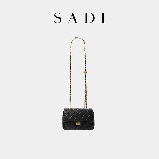 SADI萨迪小金球菱格链条包SDX20093 商品图6