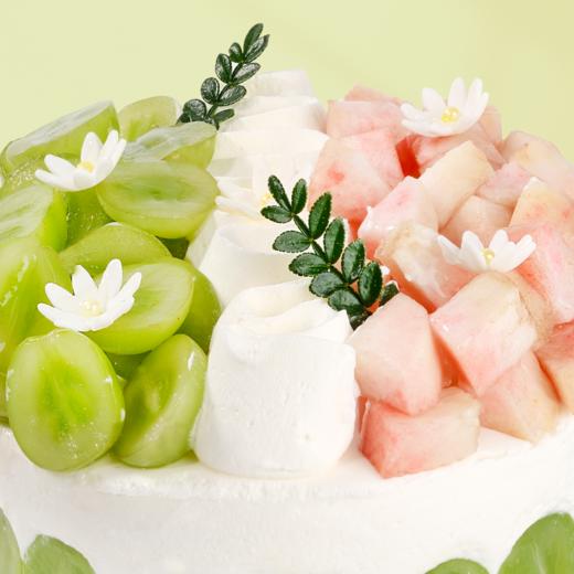 晴王酸奶轻甜蛋糕【采用晴王葡萄制作 · 微糖还原水果真甜味更健康】 商品图1