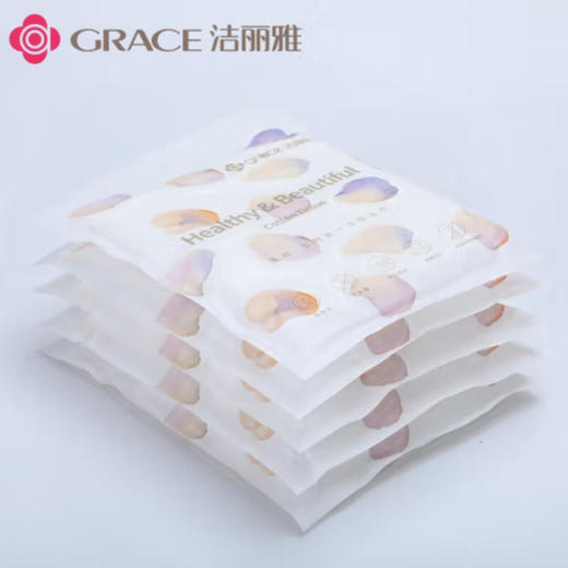 洁丽雅（Grace） 旅行一次性大号浴巾 便携加厚棉柔巾酒店用品洗澡毛巾浴巾 140cm*70cm  5包组合 商品图3