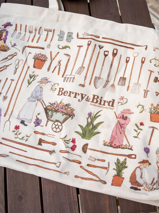 Berry&Bird园艺手提袋托特包 商品图5