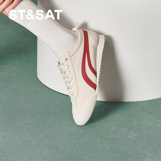 星期六美式复古经典拼色阿甘鞋SSC3112205 商品图1