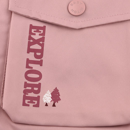 棉果果秋季新品女童加绒加厚摇粒绒防风保暖休闲冲锋衣外套加绒保暖风衣M322100324427 商品图3