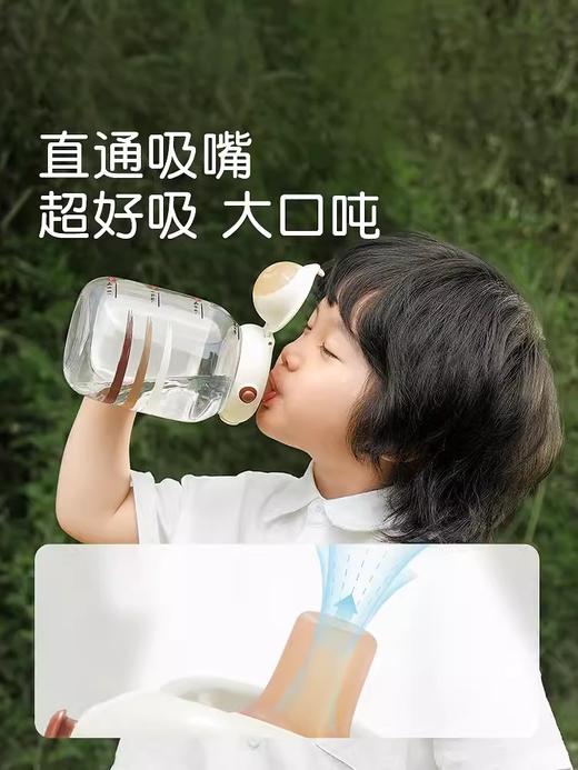 世喜吨吨桶儿童水杯吸管杯宝宝直饮杯饮水壶夏天季幼儿园2岁tritan材质 商品图2
