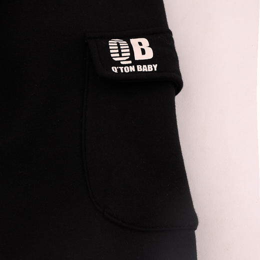 棉果果秋季新品男童秋冬百搭加绒针织长裤M312200424482 商品图2