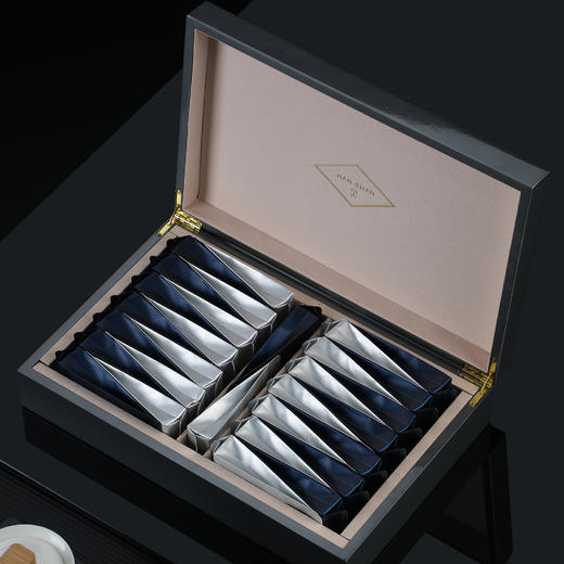 见山烤漆木盒【通版•摆泡•灰】55元一套/一件12套 商品图1