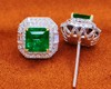 1.67ct 祖母绿耳钉 商品缩略图1